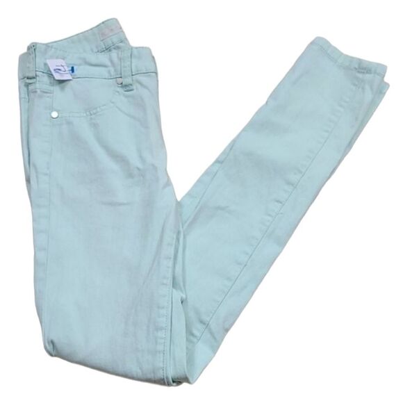 Joe's Jeans Girls 14 Ever Blue Simply Mint Jegging Stretch Colored Denim Legging - Picture 1 of 8